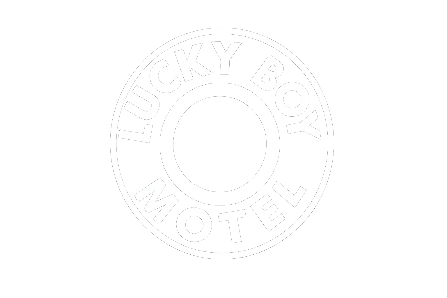 Lucky Boy Motel Logo